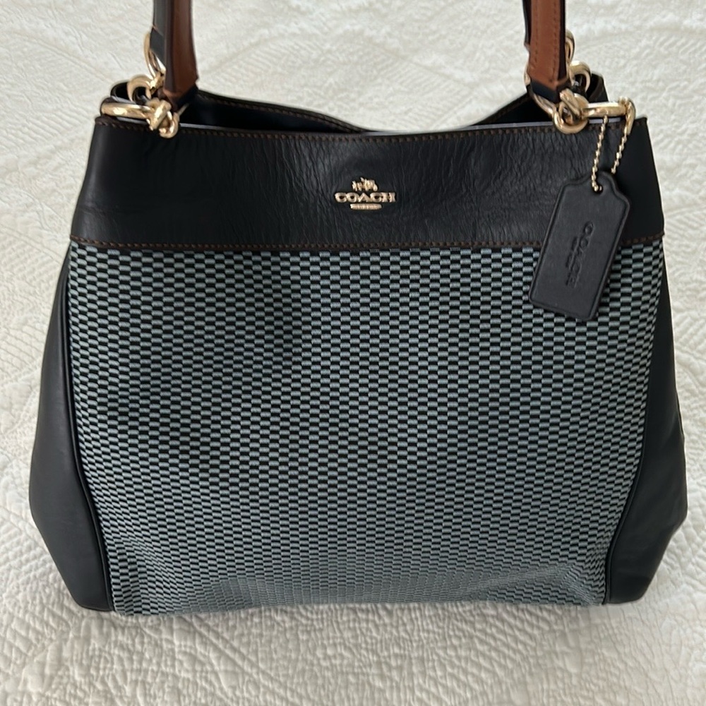Coach Navy and Denim Blue color  Women's Bag